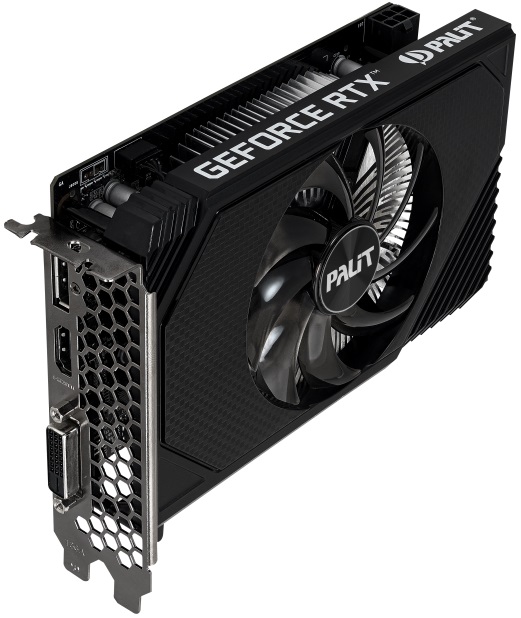 Видеокарта Palit GF RTX3050 STORMX 8Gb (128bit, GDDR6, HDMI+DVI+DP) RTL