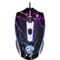 Мышь Defender Thunderbolt GM-925 ((USB, optical, 7200dpi, подсветка, игровая, редактор макросов, 1.5m, black)