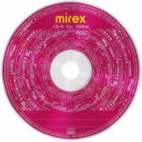 Диск CD-R Mirex (700Mb, 52x, 10шт., slim case)