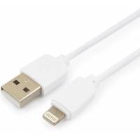 Кабель USB 2.0 Am - Lightning 1.0m (GCC-USB2-AP2-1M-W, white) Гарнизон