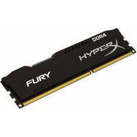 Память DDR4 8Gb PC19200, 2400MHz, Kingston (HX424C15FB3/8, HyperX Fury, black)