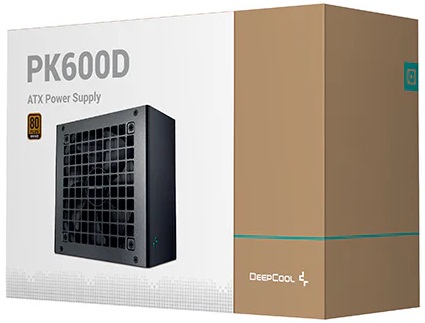 Блок питания DEEPCOOL 600W (PK600D, 80+ Bronze, 120mm, 20+4+8+4+4, 2xPCI-E 6+2pin, 6*SATA, 3*HDD) RTL