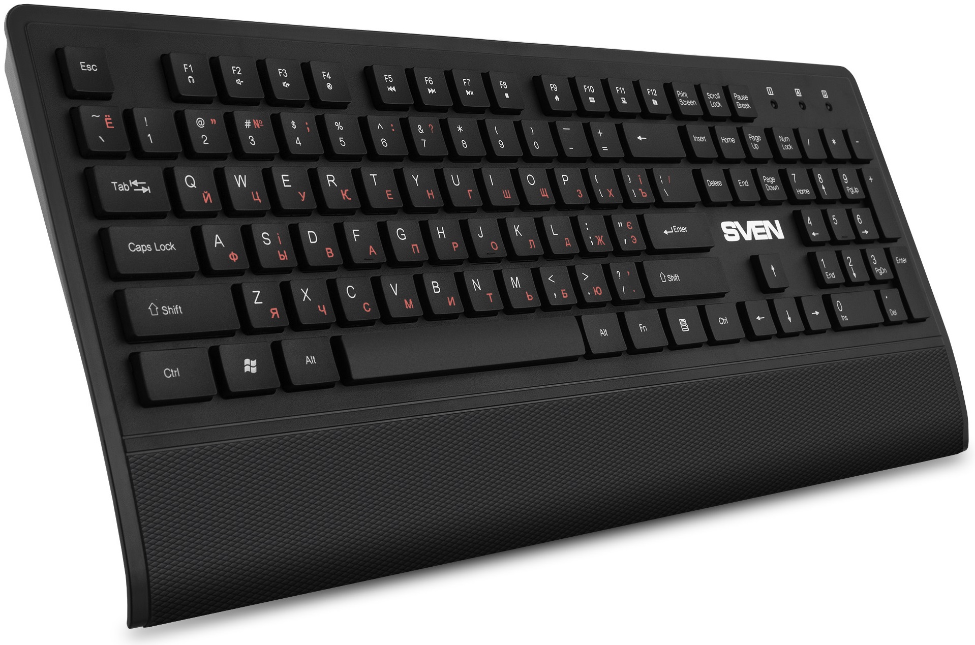 Клавиатура+мышь беспроводные+коврик Sven KB-C3800W (black)
