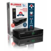 Тюнер для цифрового ТВ внешний / Медиа-проигрыватель LUMAX DV3201HD (1080p, DVB-T/T2, DVB-C, HDMI, JPEG, MKV, USB, Time Shift, поддержка сетевой карты Wi-Fi и 3G модема через порт USB, black)