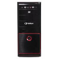 Корпус Velton 7058 D-D (без БП, ATX, black-red)
