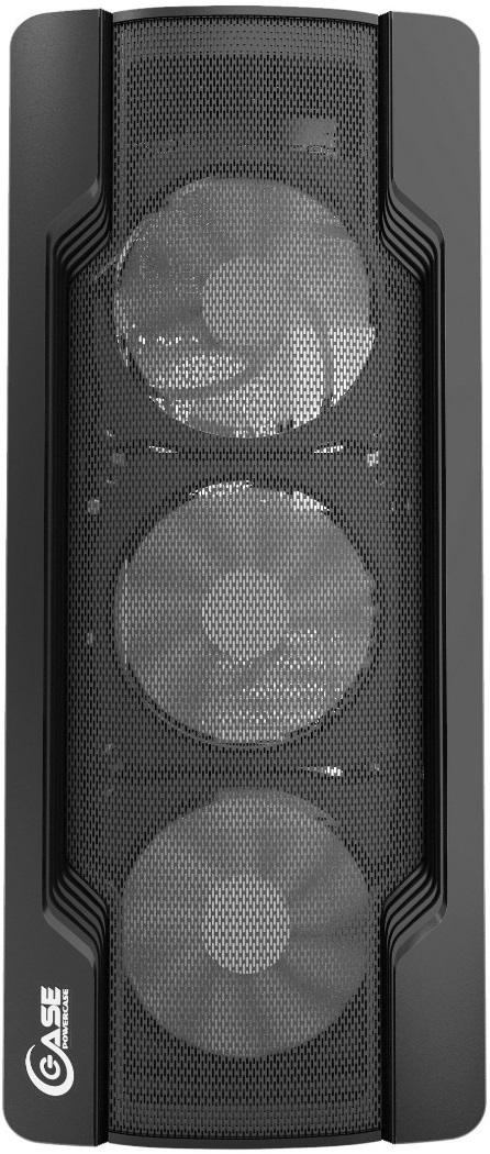 Корпус Powercase Mistral X4 Mesh (CMIXB-F4) (без БП, ATX, USB3.0, 4x Fan, black)