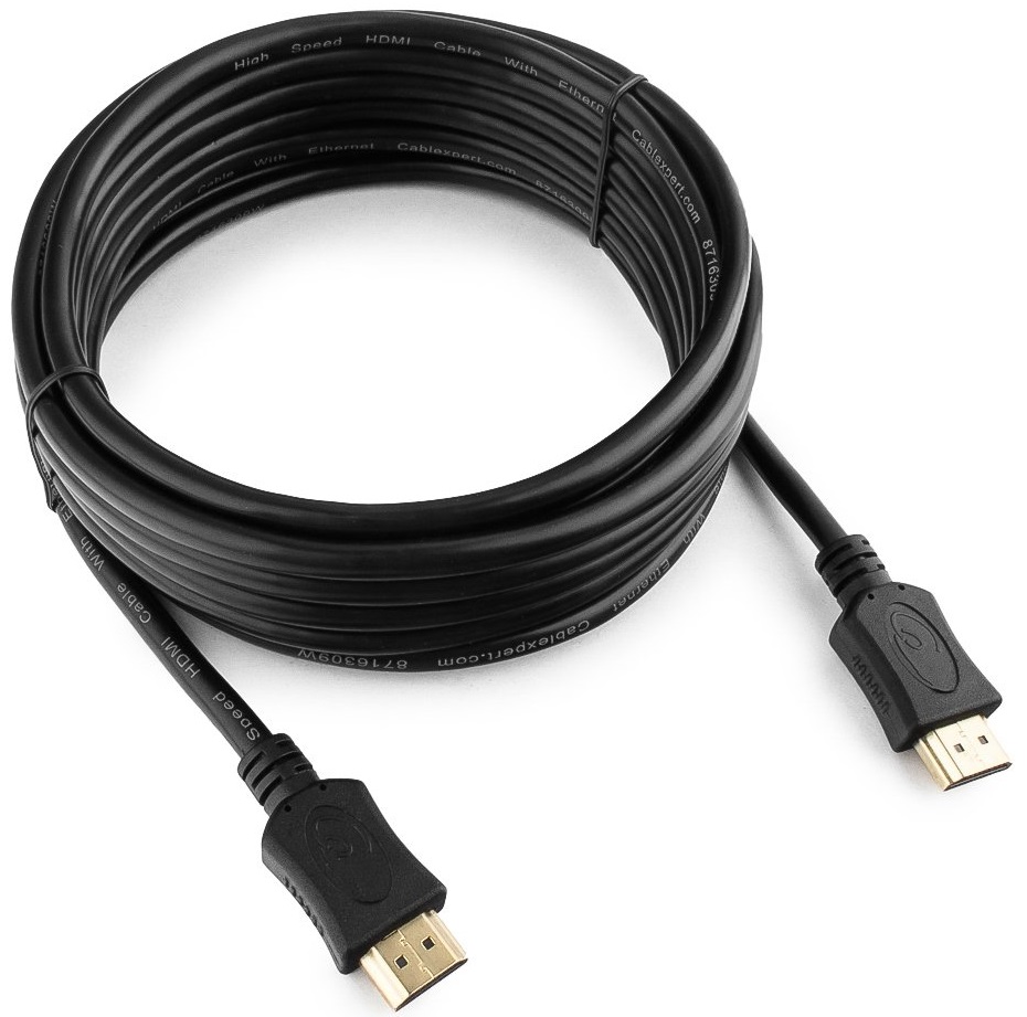 Кабель HDMI (m) - HDMI (m) 4.5m (CC-HDMI4L-15, 4K, ver.2.0, с позолоченными контактами, экранированный, black) Cablexpert