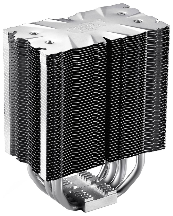 Вентилятор DEEPCOOL ICE BLADE PRO V2.0 (1150/1155/1156/1366/2011/775/AM2/AM3/FM1/FM2, 120mm, Al, 900-1500rpm, 21-32dBa, 4 тепловые трубки, 4pin, 150W) RTL