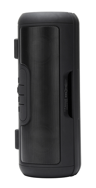 Колонка QUMO X10 (10W, портативная, аккумулятор 2500mAh, Bluetooth v.4.0, микрофон, громкая связь, AUX, USB, MicroSD до 32Gb, FM, MP3, black)