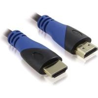 Кабель HDMIm-HDMIm 3.0м (GC-HM101-3.0m-L , ver.1.4, с позолоченными контактами, black) Greenconnect