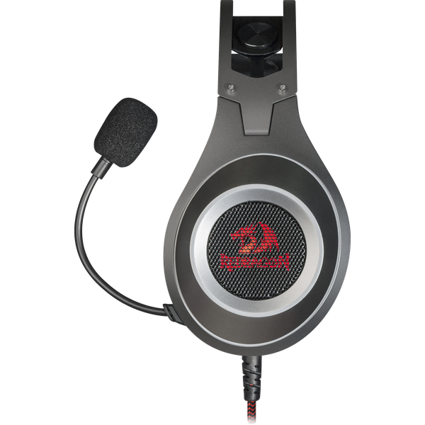 Наушники Redragon INFERNO PRO (полноразмерные закрытые, подключение по USB, c микрофоном, игровые, виртуальный объёмный звук 7.1, 2m, silver)