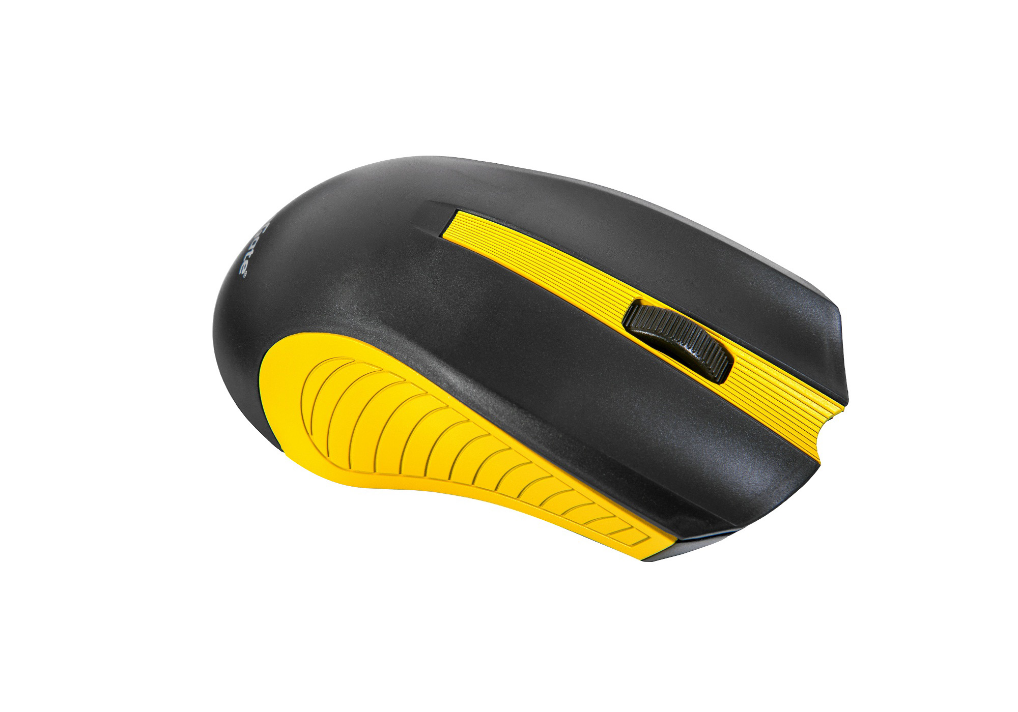 Мышь беспроводная ExeGate Office Standard SR-9015BY (optical, 1200dpi, 2*AAA (нет в комплекте), black-yellow)