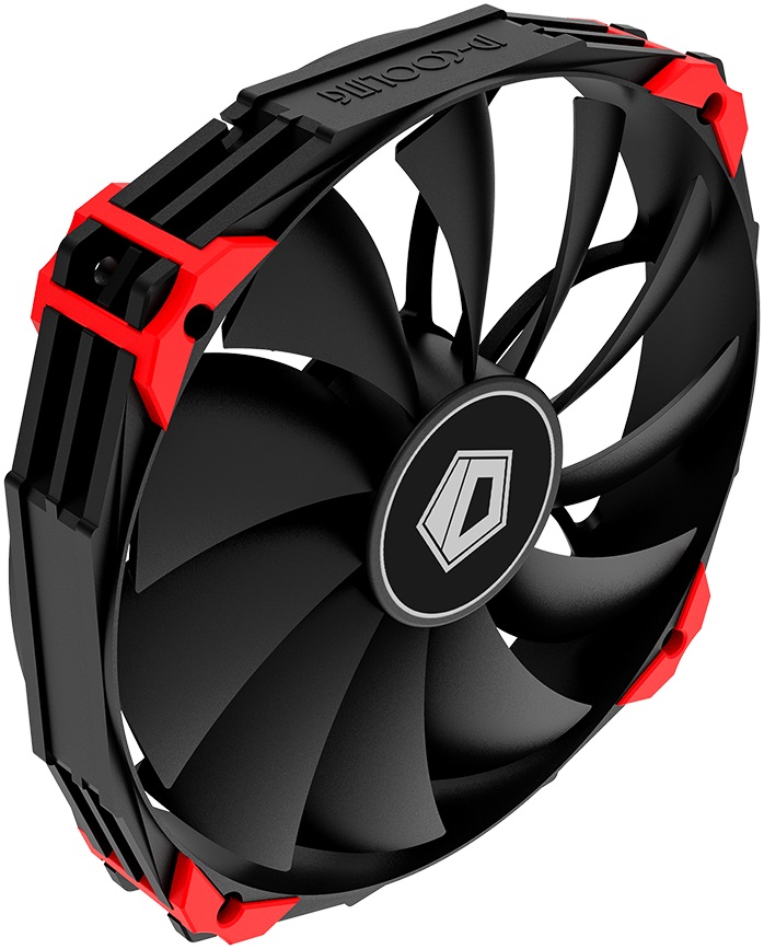 Вентилятор ID-Cooling NO-14025K (140x140x25mm (посадочное место 120mm), Hydro, 800-1600rpm, 17-33dBa, 4pin, PWM, black) RTL
