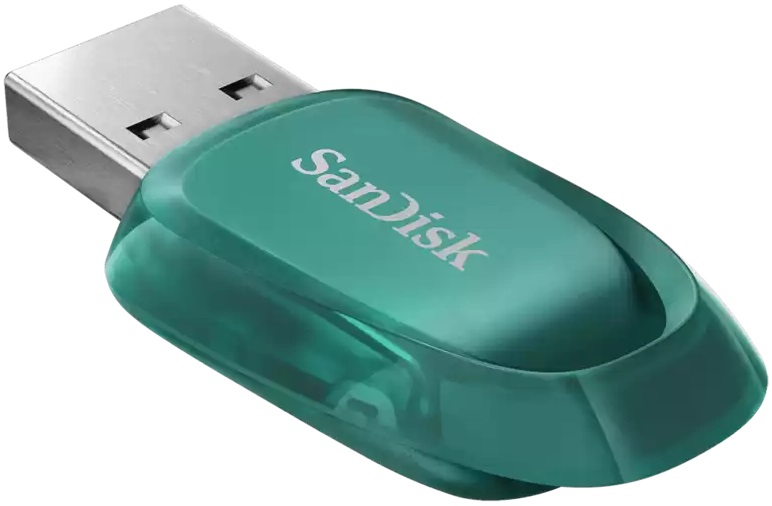 Флеш накопитель USB 3.2 128Gb SanDisk Ultra Eco (SDCZ96-128G-G46, 100MB/s, green)