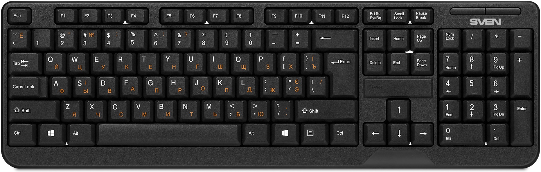 Клавиатура+мышь беспроводные Sven Comfort 3300 Wireless (black)