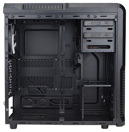 Корпус ZALMAN Z3 PLUS (без БП, ATX, USB3.0, black)