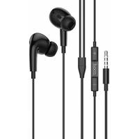 Наушники hoco M1 Pro Original (затычки, для мобильных устройств, с микрофоном, 1.2m, black)