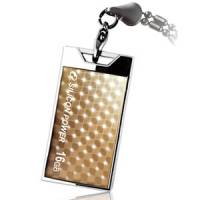 Флеш накопитель USB 2.0 16Gb Silicon Power Touch 851 (SP016GBUF2851V1G, gold)
