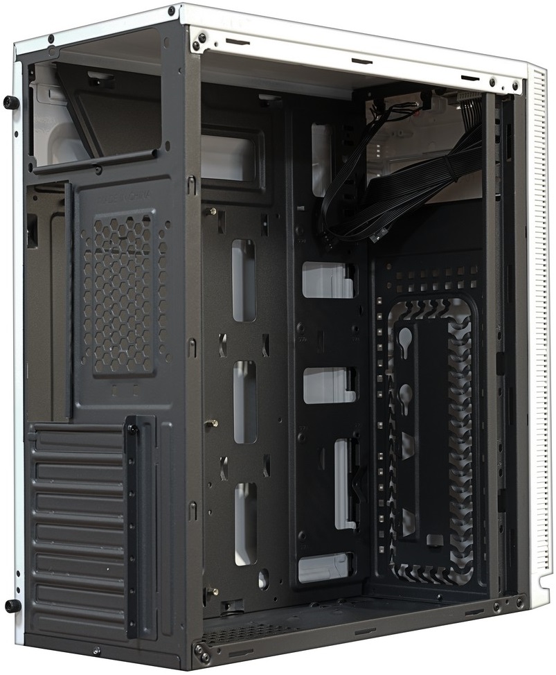 Корпус GINZZU A220 (без БП, ATX, white)