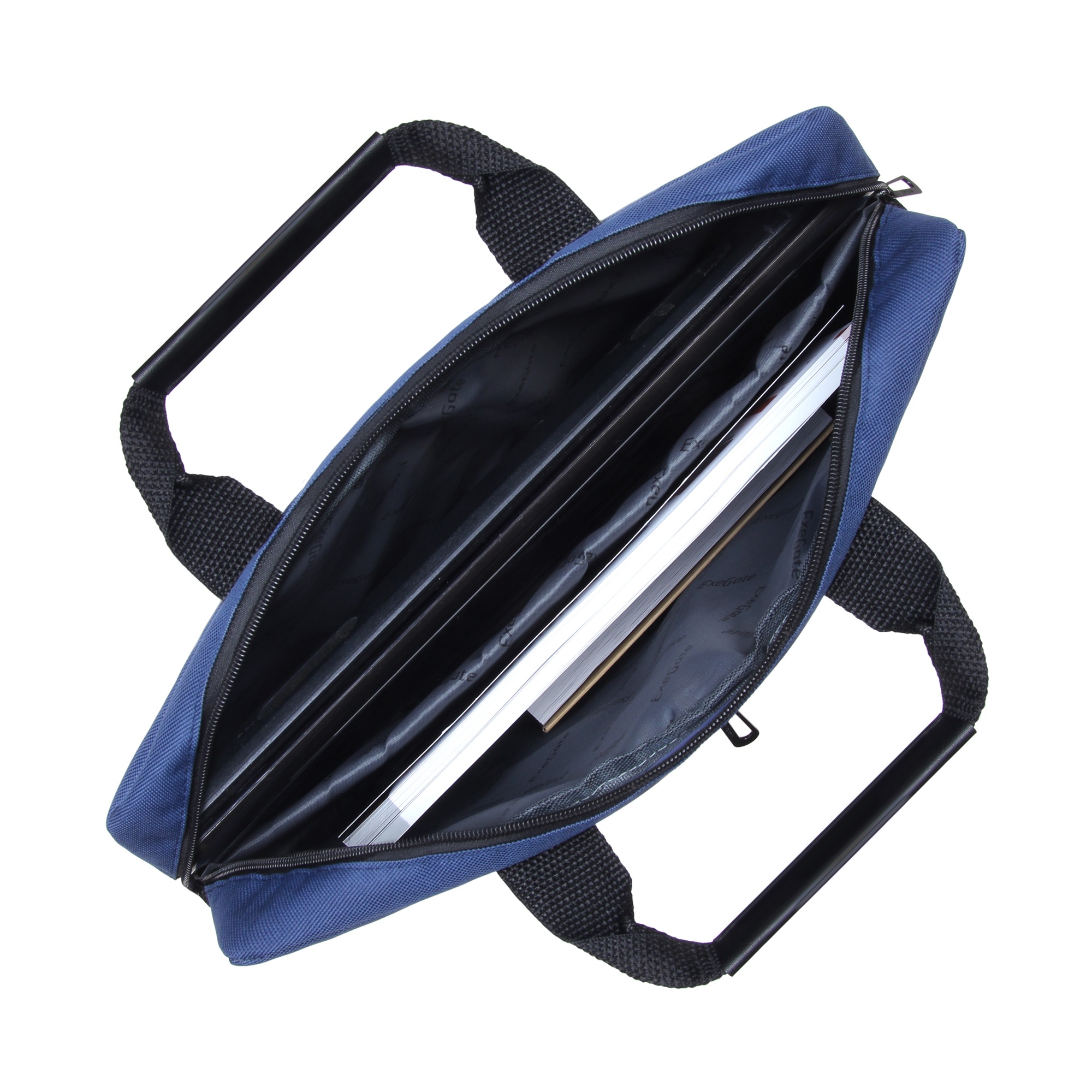 Сумка для ноутбука ExeGate (Office F1590, 15.6", dark-blue)