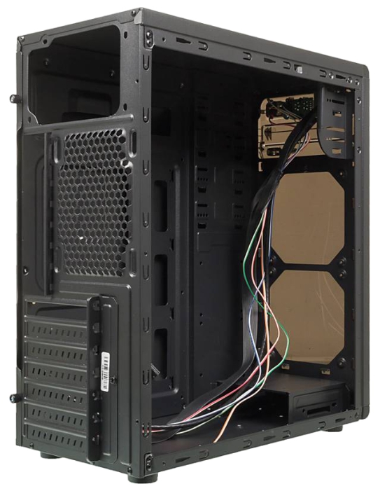 Корпус ACCORD SKY-01 (без БП, ATX, USB3.0, black)