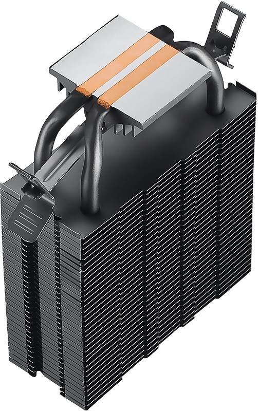 Вентилятор Formula V-LINE ICE BOID 2PSDA (1150/1151/1155/1156/1200/1700/2011/2066/775/FM1/FM2/AM2/AM3/AM4/AM5, 90mm, Al, Hydro, 900-2100rpm, 17-34dBa, 2 тепловые трубки, DTH, 4pin, PWM, 90W, black) RTL