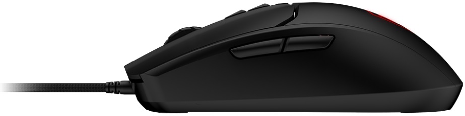 Мышь MSI FORGE GM100 (USB, optical, 6400dpi, подсветка, игровая, soft-touch, 1.5m, black)