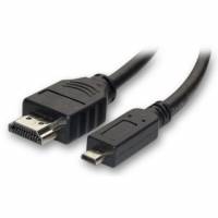 Кабель HDMI-MicroHDMI 4.5м (v1.3, 19M/19M, черный, позол.разъемы, экран, CC-HDMID-15)