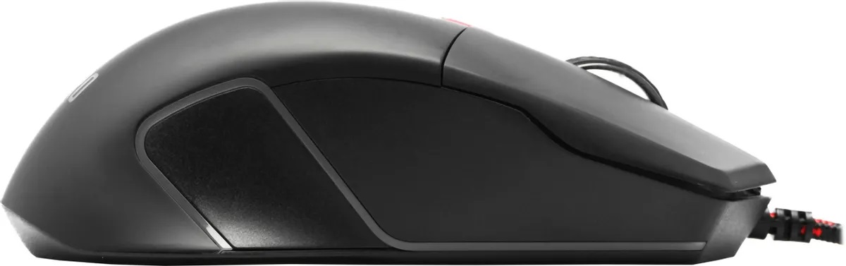 Мышь Acer Nitro OMW301 (ZL.MCECC.024) (USB, optical, 7200dpi, игровая, RGB подсветка, soft-touch, 1.8m, black)