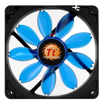 Вентилятор Thermaltake ISGC Fan 12 (AF0063) (120x120х25mm, Hydro, 800-1300rpm, 16dBa, 3+4pin, Fan control, blue) RTL