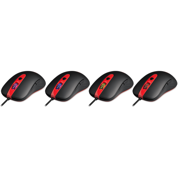 Мышь Redragon GERDERUS (USB, optical, 7200dpi, игровая, подсветка, black-red)