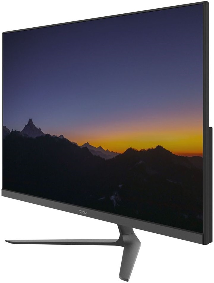 Монитор Rombica 23.8" SkyView V24 black (1920х1080, 165Hz, 3000:1, 1ms, 250cd/m2, VA, HDMI, DP, USB)