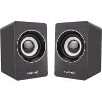 Колонки FUMIKO ALASKA (6W, USB, black)