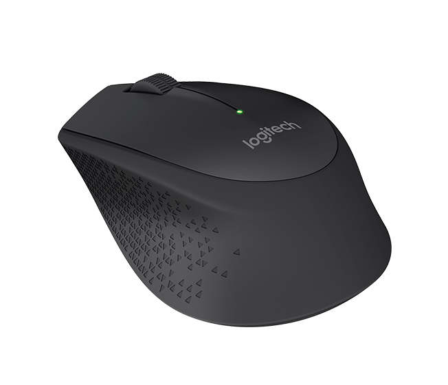 Мышь беспроводная Logitech M280 Comfort Plus (optical, 1000dpi, AA, black)