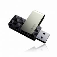 Флеш накопитель USB 3.0 16Gb Silicon Power Blaze B30 (SP016GBUF3B30V1K, black)