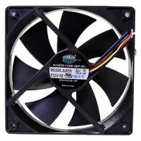 Вентилятор COOLER MASTER A12025-12AB-4EP-F1 (120x120x25mm, ball, 900-1200rpm, 14dBa, 4pin PWM, black) OEM