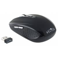Мышь беспроводная Oklick 455MW (optical, 1600dpi, 2xAAA, black)