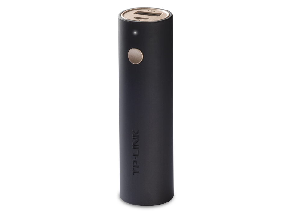 Внешний аккумулятор TP-LINK TL-PBG3350 (литий-ионный, 3350mAh, выход 1.5A, black)