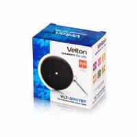 Колонка Velton VLT-SP117BTBl  (3W, портативная, аккумулятор 300mAh, Bluetooth v.2.1, микрофон, громкая связь, AUX, USB, MicroSD, FM, MP3, до 3 часов работы от батареи, black)