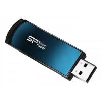 Флеш накопитель USB 2.0 16Gb Silicon Power Ultima U01 (SP016GBUF2U01V1B, black-blue)