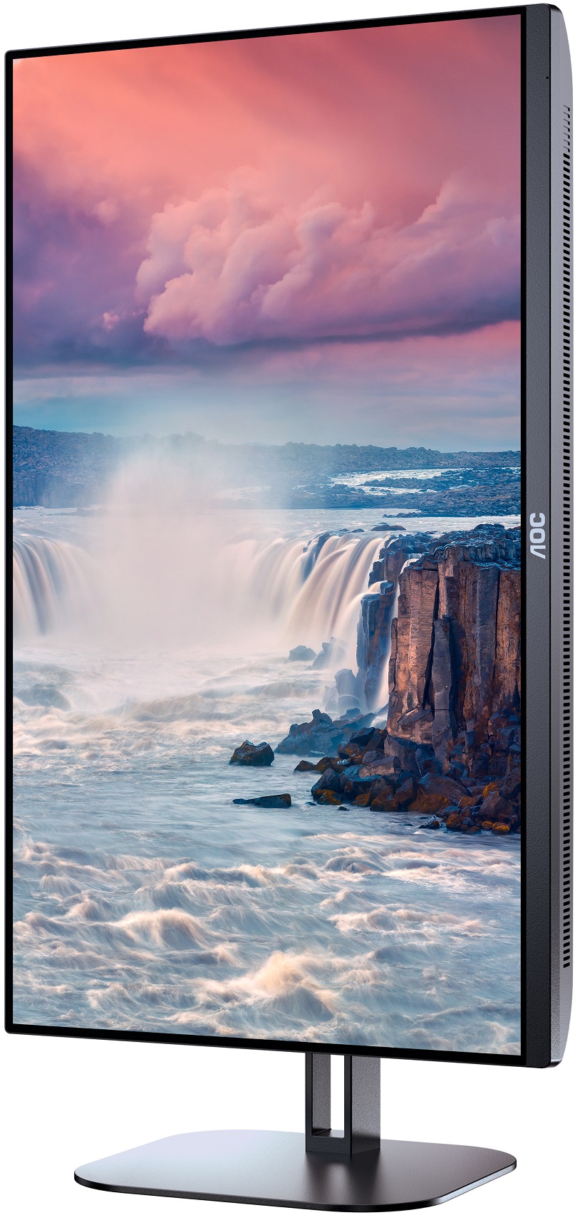 Монитор AOC 27" Q27V5C black (2560x1440, 75Hz, 20 000 000:1, 178°/178°, 1ms, 2*5W, USB*4, 300cd/m2, IPS, HDMI, DP, Type-C)