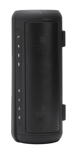 Колонка QUMO X10 (10W, портативная, аккумулятор 2500mAh, Bluetooth v.4.0, микрофон, громкая связь, AUX, USB, MicroSD до 32Gb, FM, MP3, black)