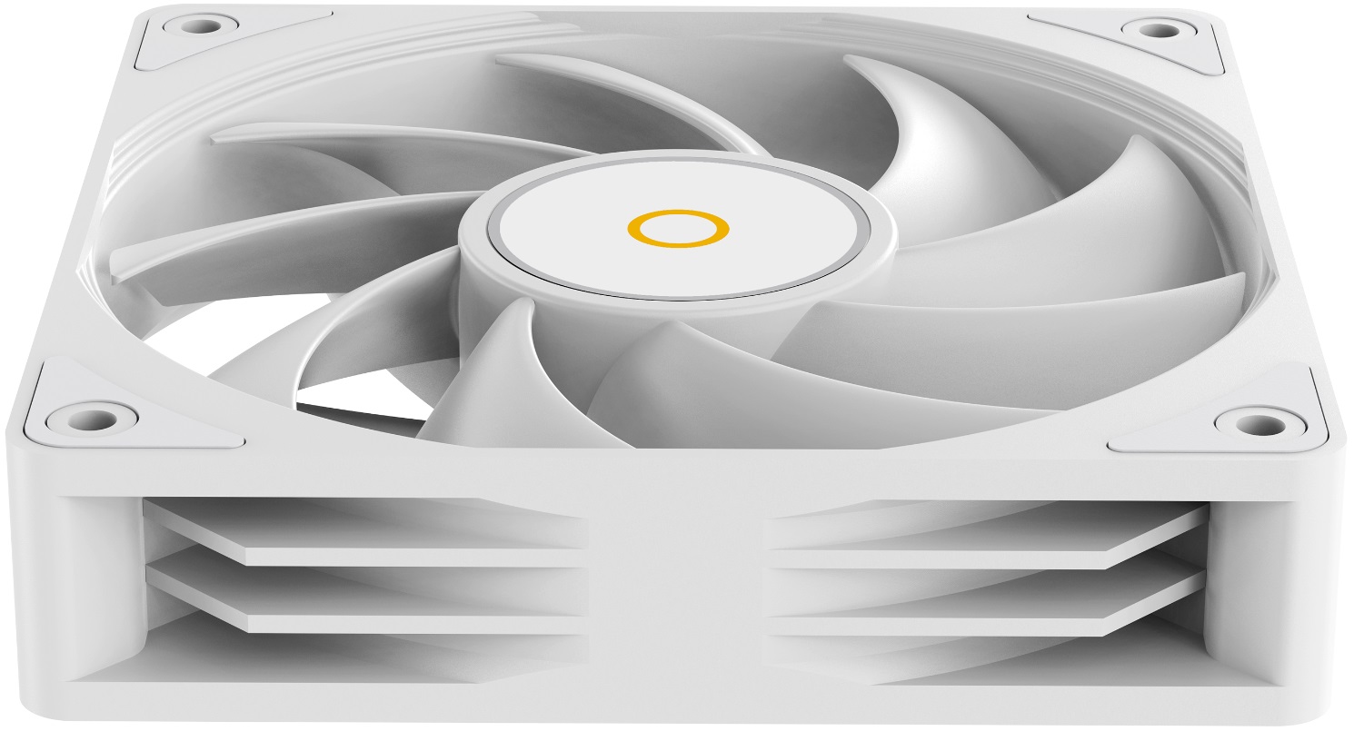 Вентилятор Ocypus Gamma F12 WH (120x120x25mm, Hydro, 1300rpm, 25dBa, 3pin, white) RTL