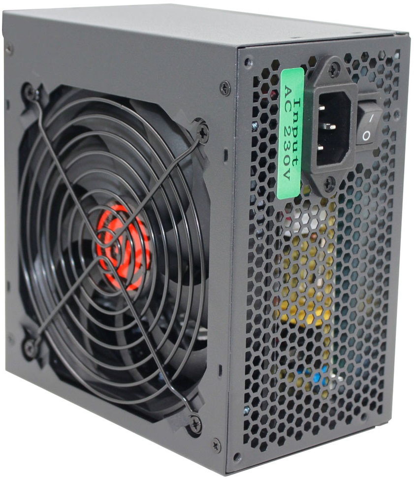 Блок питания GINZZU 650W (CB650, 120mm, 20+4+4+4pin, 2xPCI-E 6+2pin, 4*SATA, 3*HDD) RTL
