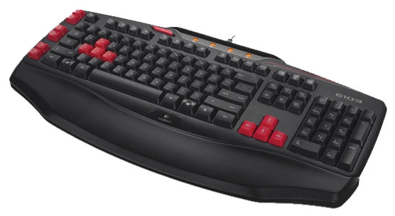 Клавиатура Logitech G103 (USB, игровая, black)