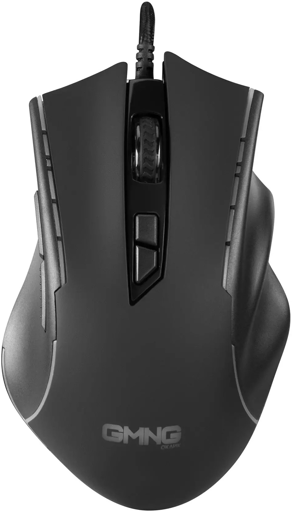 Мышь Oklick GMNG 950GM (USB, optical, 7200dpi, игровая, RGB подсветка, программируемая, soft-touch, 1.5m, black)