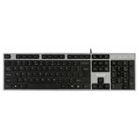 Клавиатура A4Tech KD-300 (USB, silver-grey)