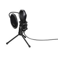 Микрофон Hama Stream (00139907, USB, настольный, 2.0m, black)