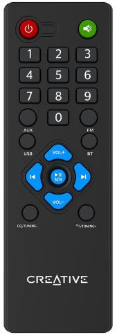 Колонки Creative SBS E2500 (30W, Bluetooth 5.0, ПДУ, FM, AUX, USB, MP3, black)
