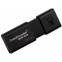 Флеш накопитель USB 3.1 32Gb Kingston DT100 G3 (DT100G3/32GB-2P, 2 шт., black)